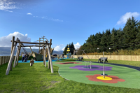 Lunderston Bay playpark opening October 2022